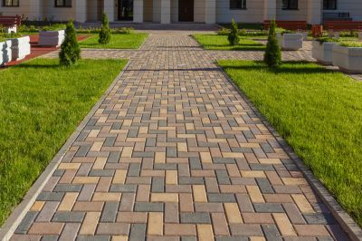 Brick Hardscape Installation in Greenwich, CT